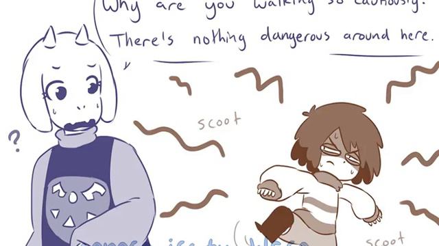 Bacon in Undertale (Undertale Comic Dub Episode 1: The Ruins) смотреть онлайн