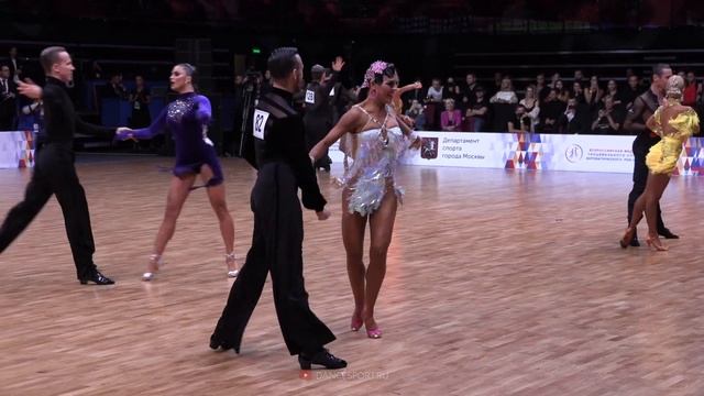 Nikolaev Evgeniy - Isakova Ekaterina | Cha Cha Cha | Amateur Latin | 1/8 Russian Championship 2020 смотреть онлайн