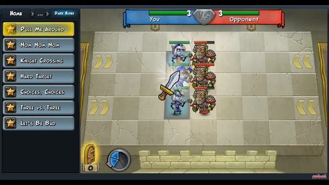 Hero Academy Meet the Dark Elves Mission 1 - Pull Me Around (PC) смотреть онлайн