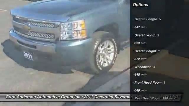 2011 Chevrolet Silverado 1500 Woodstock Ontario A5774A смотреть онлайн