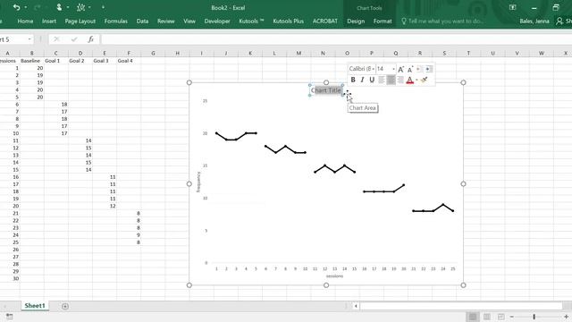 Changing Criterion Design Graph (ABA) in Microsoft Excel - How to смотреть онлайн
