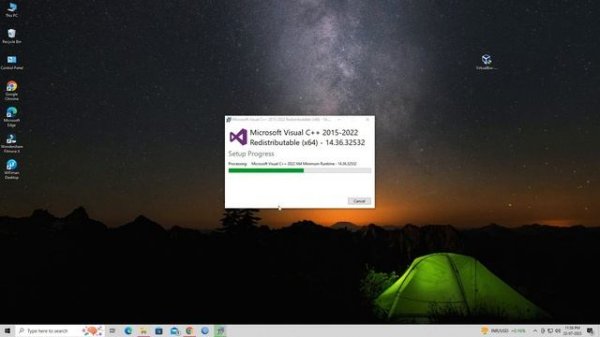 oracle vm virtualbox needs the microsoft visual c++ redistributable package
