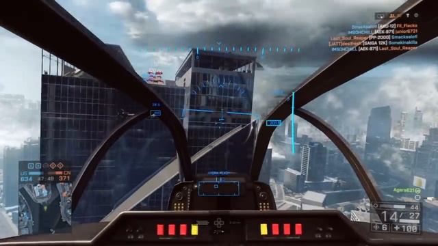 Battlefield 4 Attack Helicopter 109-0 Solo 17 Minutes (#1 Pilot Agera621) смотреть онлайн