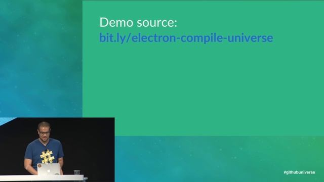 Making Electron Development Simpler, More Pleasant, and More Productive - GitHub Universe 2016 смотреть онлайн