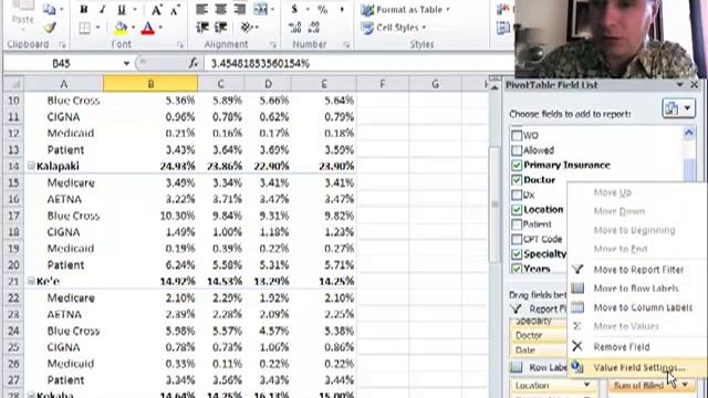 Excel Video 300 Percentages of the Parent Row Total смотреть онлайн