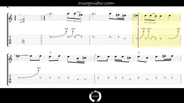Eric Clapton - Layla {50% Speed Guitar Tab Play Through} смотреть онлайн