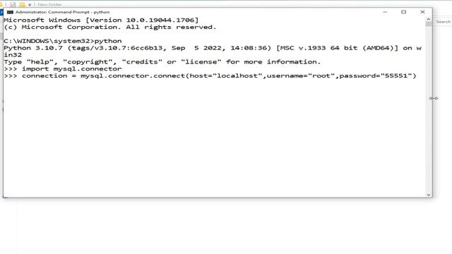 How to get The database names MYSQL in python using command prompt смотреть онлайн