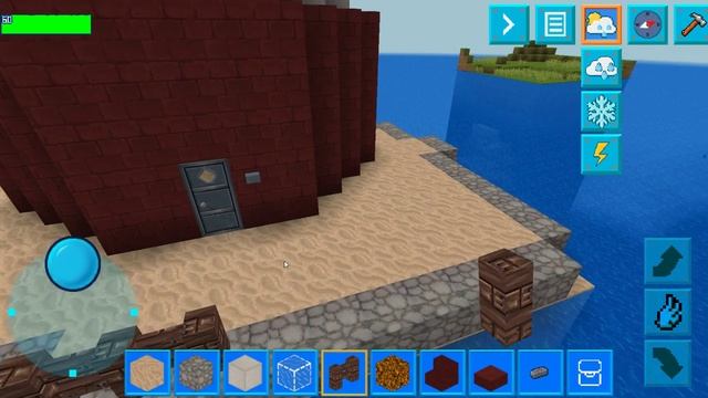 RealmCraft Game - СТРОИМ ** СЕКРЕТ СЕРЕБРЯНОЙ КНОПКИ YOUTUBE (Block Craft & Building Game), смотреть онлайн