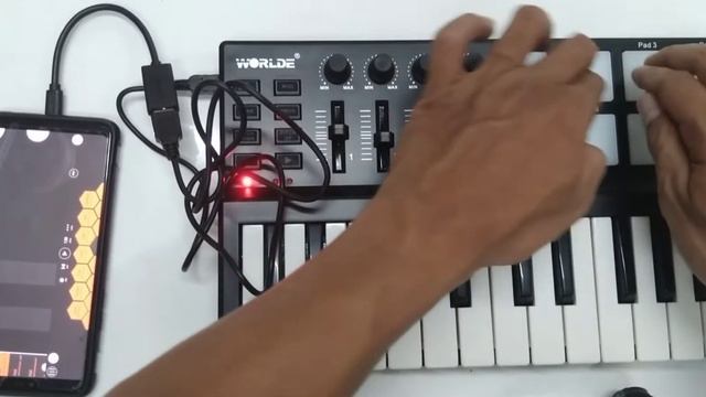 Worlde Panda Mini Tutorial SET UP | Midi keyboard to CP using FL Studio Mobile смотреть онлайн