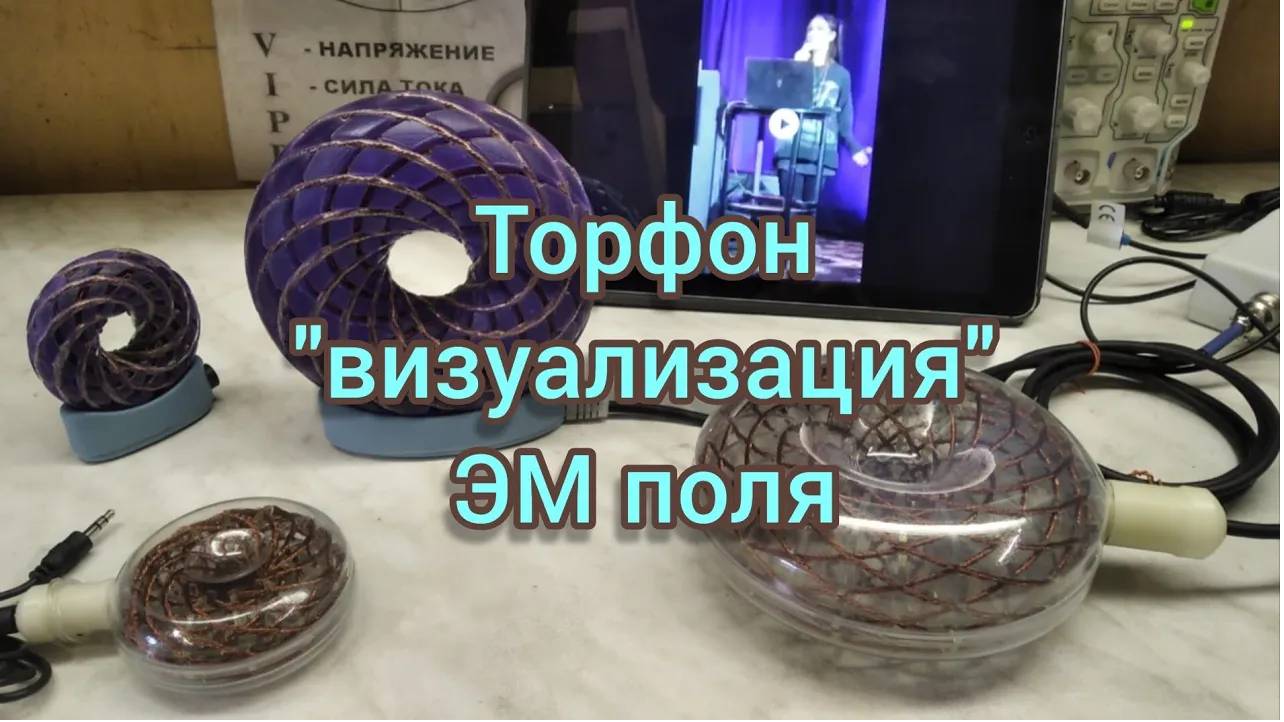 Торфон._Визуализация_ ЭМ поля. смотреть онлайн