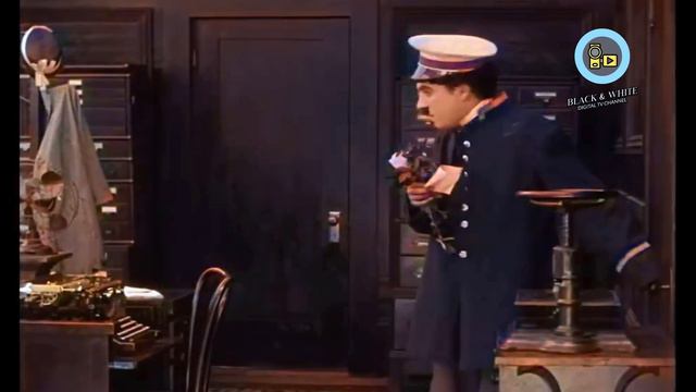 Charlie Chaplin The Bank (1915 film) Silent Film | Edna Purviance, Leo White смотреть онлайн