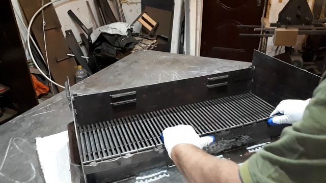 Крутой мангал гриль универсальный своими руками. Посмотрите. смотреть онлайн