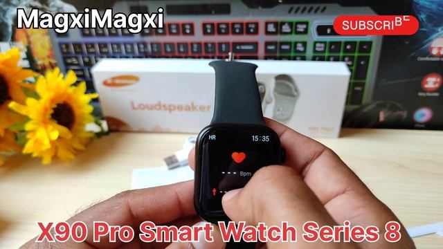 Model : X90 Pro | Smart Watch | Series 8| 49mm | Wireless Charging| Unboxing Review смотреть онлайн