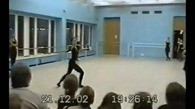 Ансамбль "Буратино". Открытый урок классического и народного танца. 21.12.2002г. смотреть онлайн