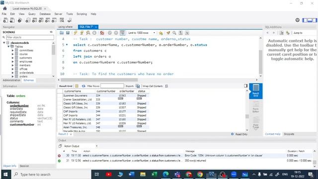 34.6.2 Left Join with more HandsOn in MySQL|Introduction to MySQL|For Beginners|Start Career in Dat смотреть онлайн