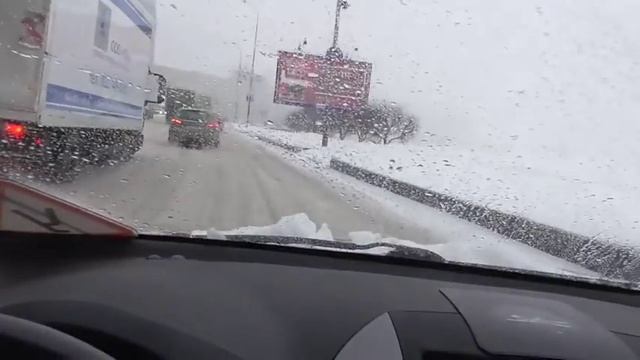 Управление автоматом на скользкой дороге. смотреть онлайн