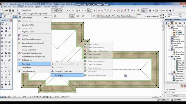 ArchiCAD Roof Modeling / Proiectare Acoperis In ArchiCAD / Крыша в Архикаде