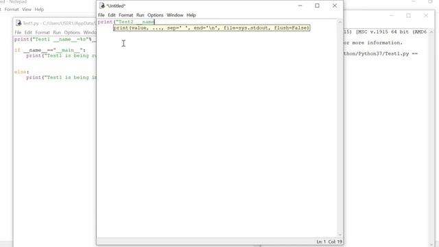 __name__ (A Special variable) Example in Python смотреть онлайн