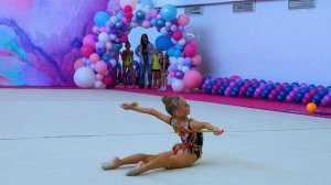 Первое выступление с булавами.