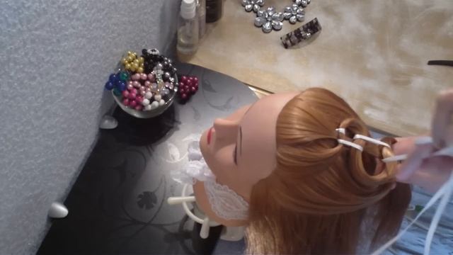 Плетение с лентой "Кольца" | Авторские причёски | Лена Роговая | Hairstyles by REM | Copyright © смотреть онлайн