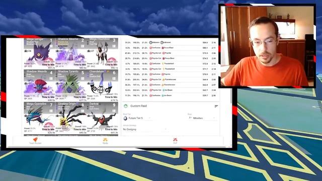 Гайд по любому рейд-боссу. Подбор команды на Pokebattler [Pokemon GO] смотреть онлайн
