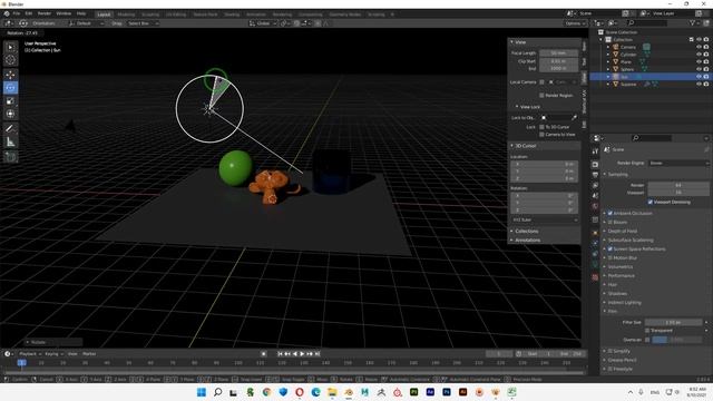 Blender 2 93 I Lighting Basic смотреть онлайн