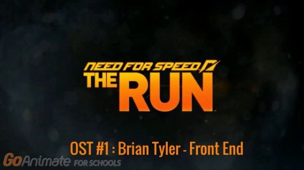 Need For Speed The Run OST : Brian Tyler-Front End