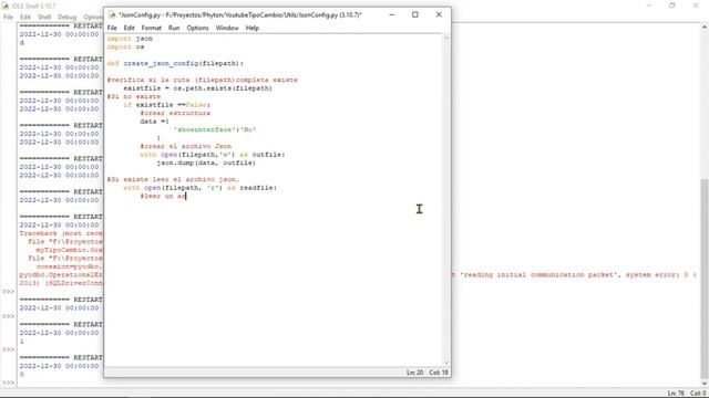 Como Leer/Escribir archivo JSON y creación de formulario en Python TKINTER смотреть онлайн