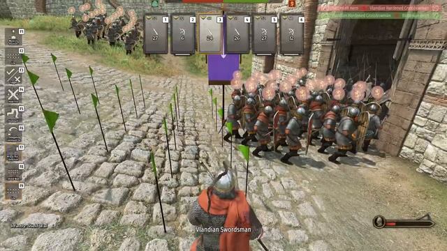 DEFENDING MY CASTLE WITH AN AXE - Mount and Blade II Bannerlord смотреть онлайн