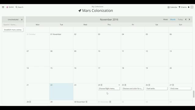 Zenkit: Guide to Calendar View смотреть онлайн