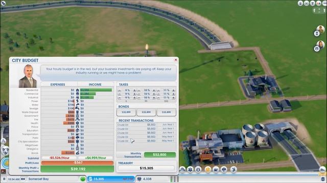 M4J3FFR135opolis | SimCity | #7 | All About The Money смотреть онлайн