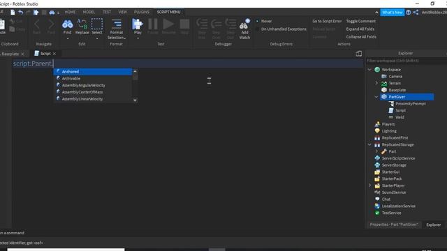 Press "E" To Get Tool Roblox Studio. смотреть онлайн