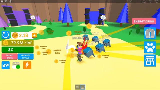 СЕКРЕТНЫЙ СПОСОБ СДЕЛАТЬ МНОГО REBIRTH! СИМУЛЯТОР МАГНИТА РОБЛОКС! ROBLOX SIMULATOR смотреть онлайн