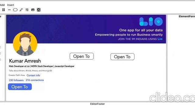 Cool React Project | UiUx Designing Tool | Figma Clone | LinkedIn Ui Clone using my personal projec смотреть онлайн