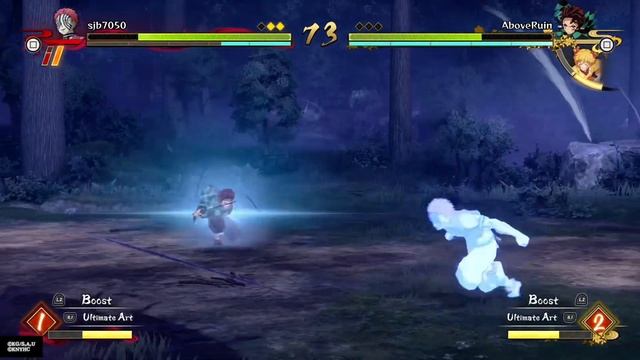 HIGH LEVEL BLOOD EYE TANJIRO + GOD SPEED ZENITSU GAMEPLAY!!! |Demon Slayer The Hinokami Chronicles| смотреть онлайн