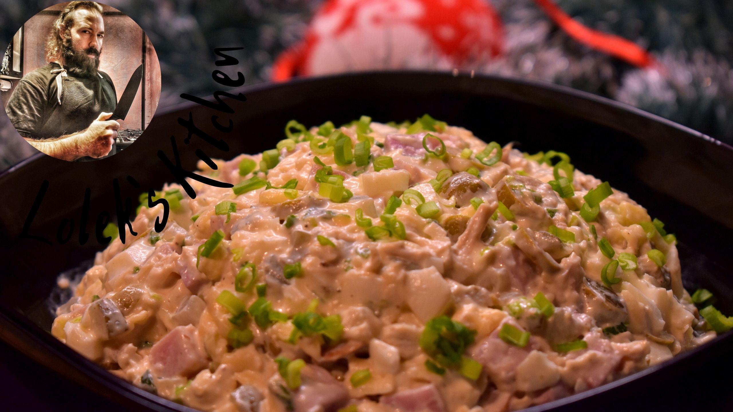 Что приготовить на Новый Год? Мега ВКУСНЫЙ Салат с Оливками и Ветчиной!