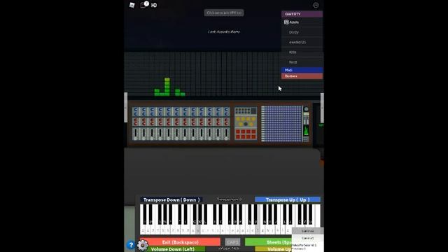 Friendship || Roblox piano Deltarune смотреть онлайн