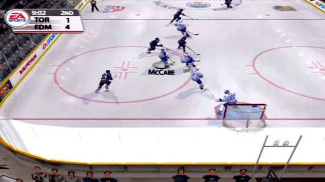 NHL 2005 Gameplay Edmonton Oilers Vs Toronto Maple Leafs