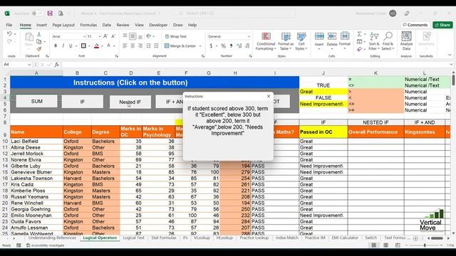 IF | How to use Condition Formula |Free Online Excel Course | Module 5.1 |Microsoft Excel Formulas смотреть онлайн