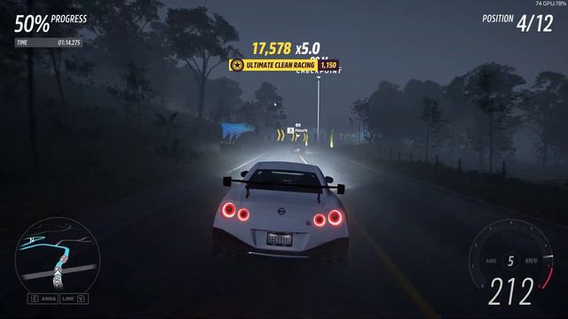 Forza Horizon 5 - Sierra Verde Sprint - Fog Night Race Gameplay - RTX 3060 Ti 1440p Ultra смотреть онлайн