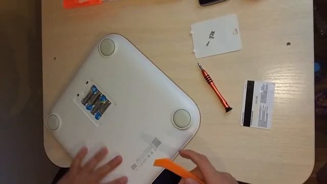 disassembly Xiaomi MI Scale (разборка MI Scale) смотреть онлайн