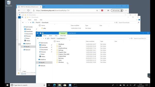 Installing PHP on Windows смотреть онлайн