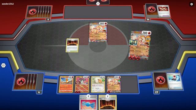Arcanine EX - Pokemon TCG Live Gameplay смотреть онлайн