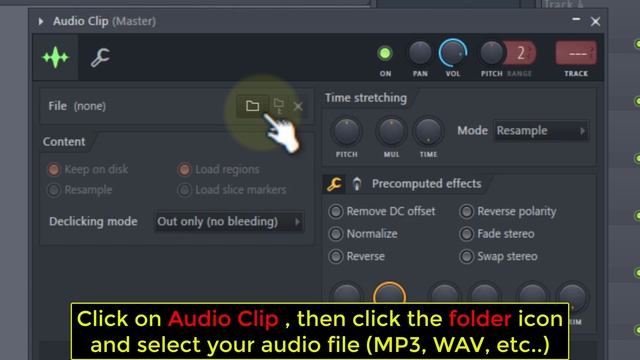 How to import an MP3 audio file in FL Studio 20.5 - Tutorial смотреть онлайн