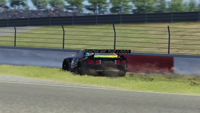 Massive Crash At The Schumacher S - Lister Storm V12 Assetto Corsa