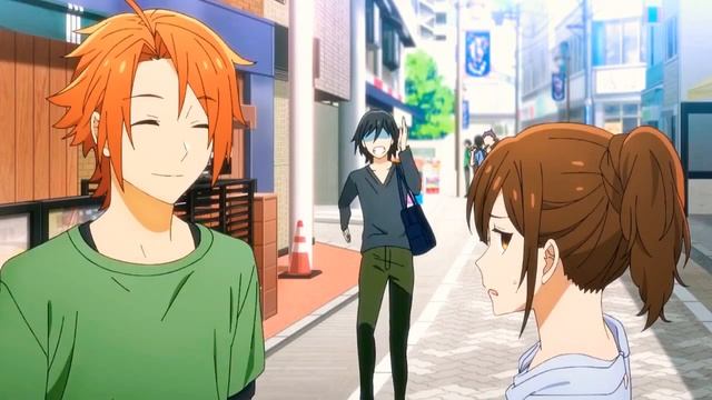 Миямура признается Хори в своих чувствах | Аниме Хоримия