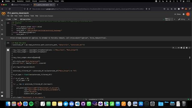 Space Science with Python - AI 1-4: Spectra Viewer & Statistics смотреть онлайн