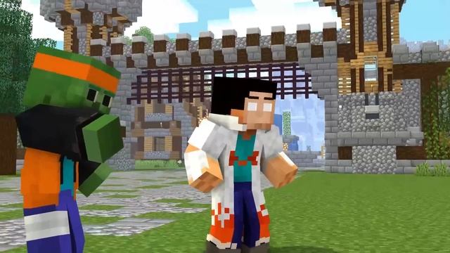 Monster School || FULL EPISODE OF HEROBRINE NINJA FAMILY || Minecraft Animation смотреть онлайн