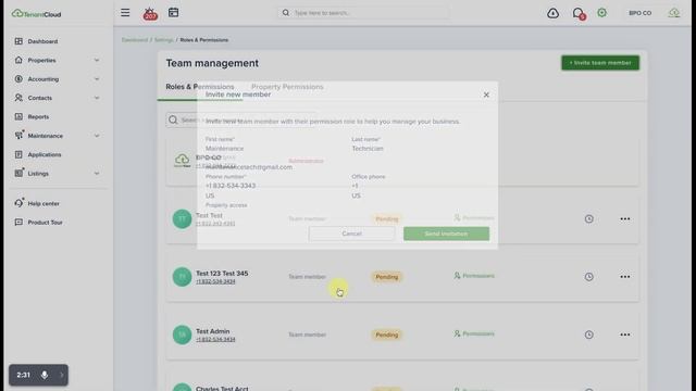 How to add team members to my account (Landlord) | Rent Collection App смотреть онлайн
