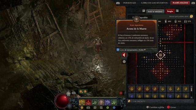 Diablo 4 Nigromante build 1 daño de sombre en español смотреть онлайн